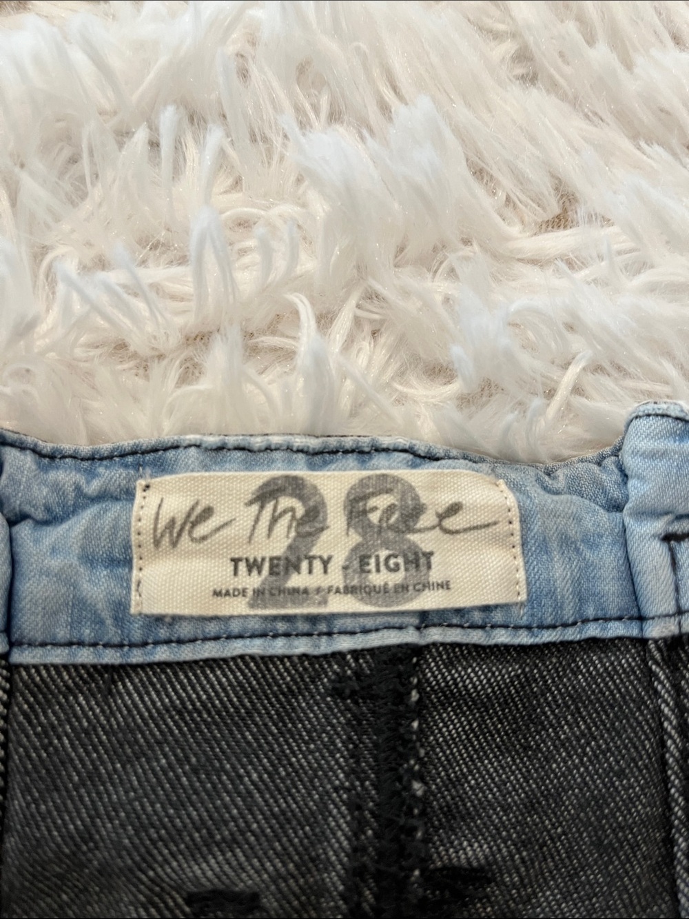 We The Free Free People East of Eden Denim Miniskirt in Black 28 - Picture 8 of 10